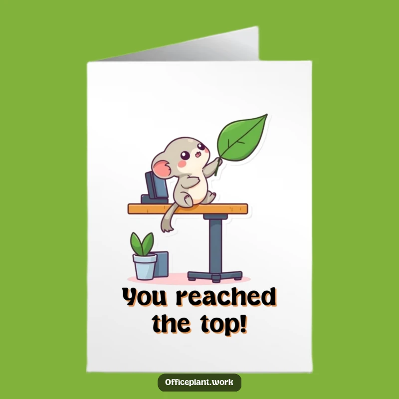Free Printable Creature Congratulations Card - Playful Downloadable Creature Gift